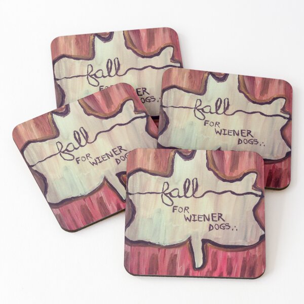 Item preview, Fall for Wiener Dogs designed and sold by EnticingRose.