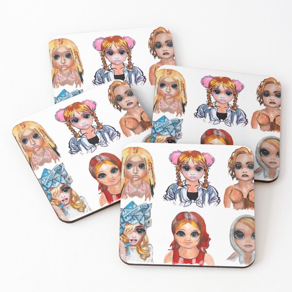 Item preview, Big Eye pop stars designed and sold by Mikexkish.