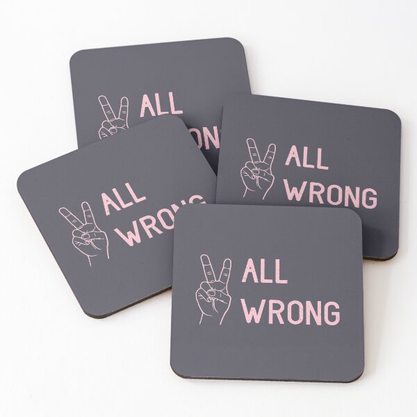 Item preview, All Wrong big, pink designed and sold by perezzzoso.