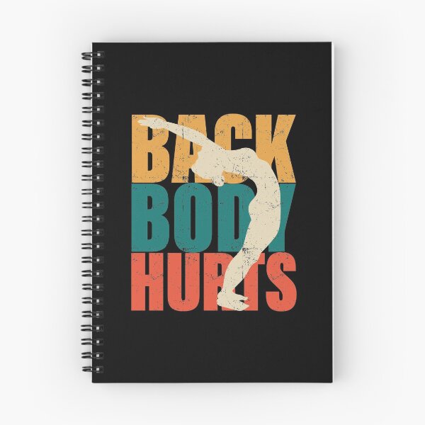 Item preview, Back and Body Hurts Funny Workout designed and sold by GravitiTees.