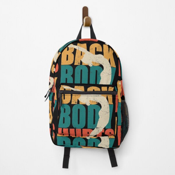 Item preview, Back and Body Hurts Funny Workout designed and sold by GravitiTees.