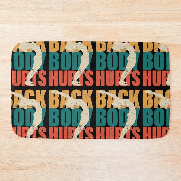 Item preview, Back and Body Hurts Funny Workout designed and sold by GravitiTees.