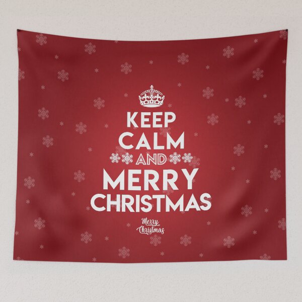 Item preview, Keep Calm and Merry Christmas RED designed and sold by Takeda-art.