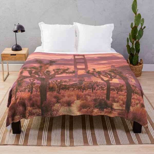 Artikelvorschau, Joshua Trees und Golden Gate Bridge in Amerika entworfen und verkauft von Mauswohn.