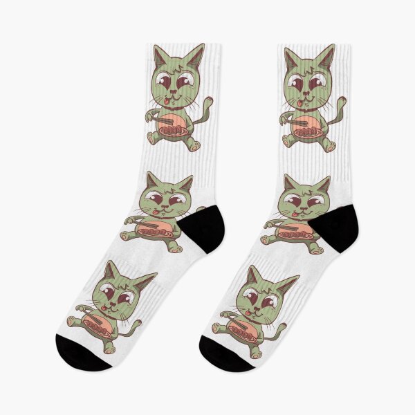 Item preview, Cute kitten eats sushi designed and sold by DerSenat.