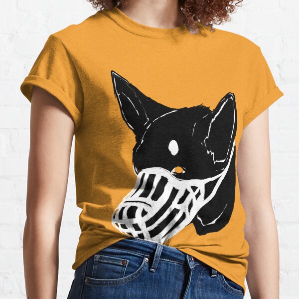 Angry Dog T Shirts Redbubble - spiked collar t shirt roblox