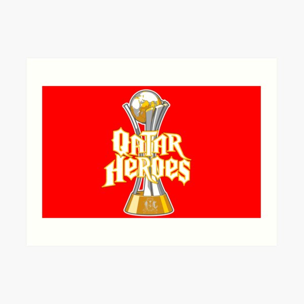 Qatar Heroes Art Print