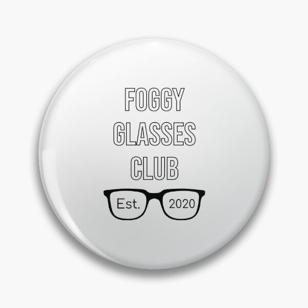 Item preview, Funny Foggy Glasses Club Est. 2020 quote for everybody who hates wearing a mask and getting their glasses foggy designed and sold by yusufdehbi.