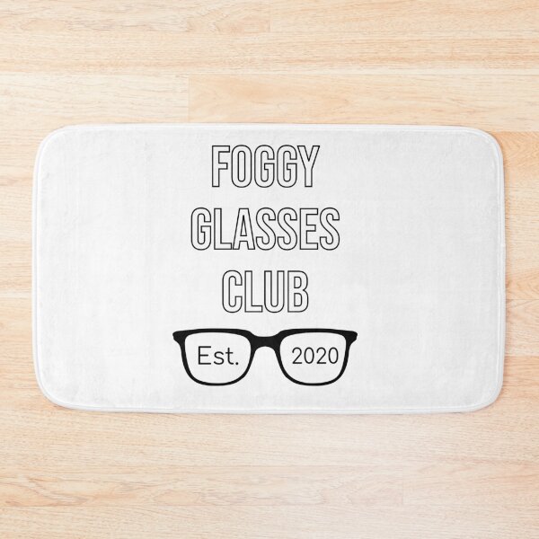 Item preview, Funny Foggy Glasses Club Est. 2020 quote for everybody who hates wearing a mask and getting their glasses foggy designed and sold by yusufdehbi.