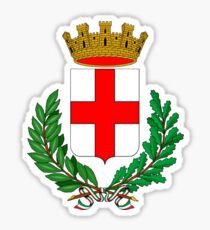 Pegatina Coat of Arms of Milan