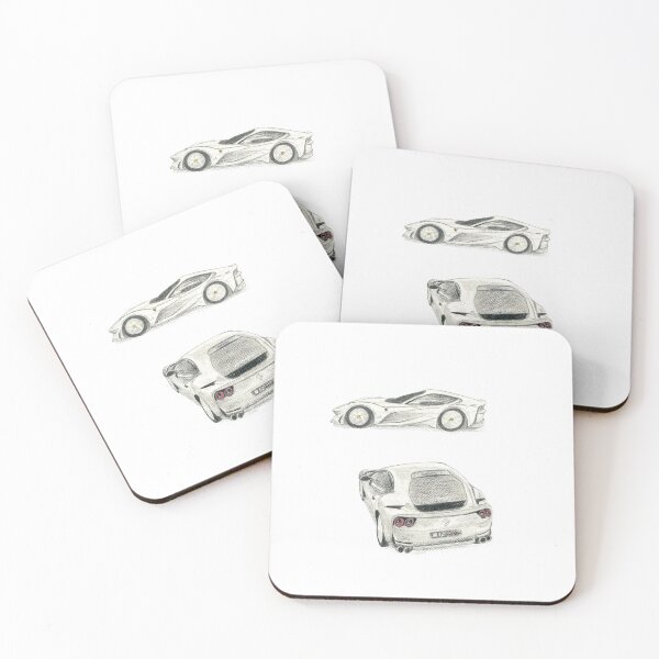 Item preview, Ferrari in pencil designed and sold by Odile frament.