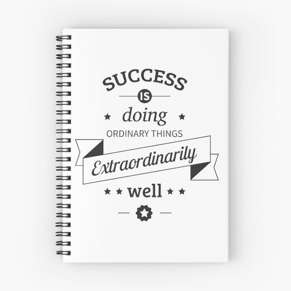 Item preview, Success is doing ordinary things extraordinarily well designed and sold by Gajaman Creations.