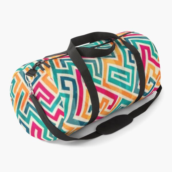 Item preview, Retro Style Zigzag Maze Repeated Pattern designed and sold by adityanik.