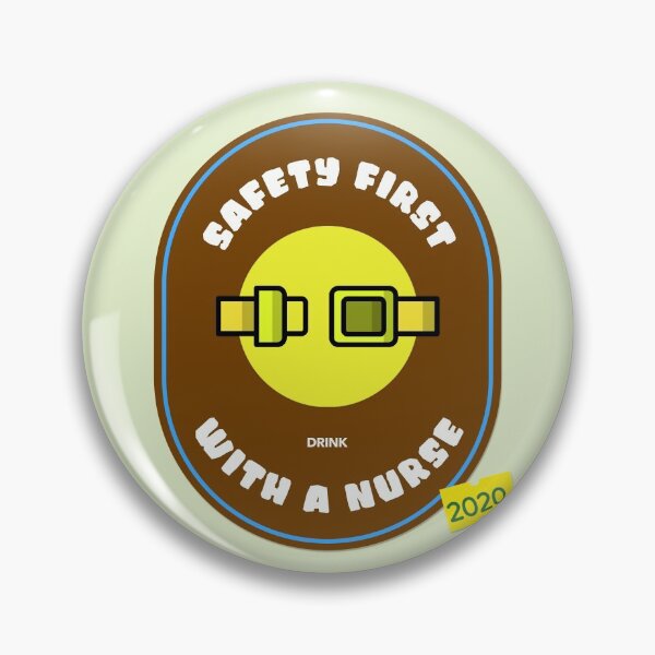 Item preview, Safety First Drink with a Nurse designed and sold by Ayurveda Fun Store.