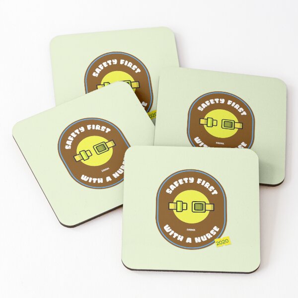 Item preview, Safety First Drink with a Nurse designed and sold by Ayurveda Fun Store.