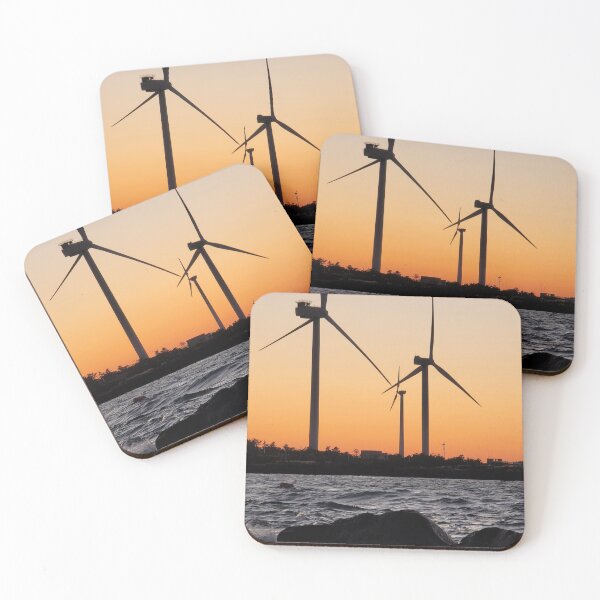 Item preview, Sunset on the jeju  island sea in Korea designed and sold by human8891.