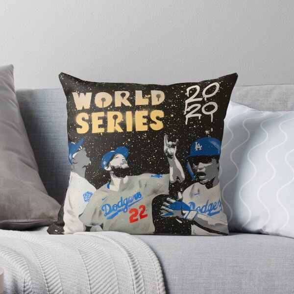 LA 2020 CHAMPIONS - Baseball Graffiti Art Throw Pillow