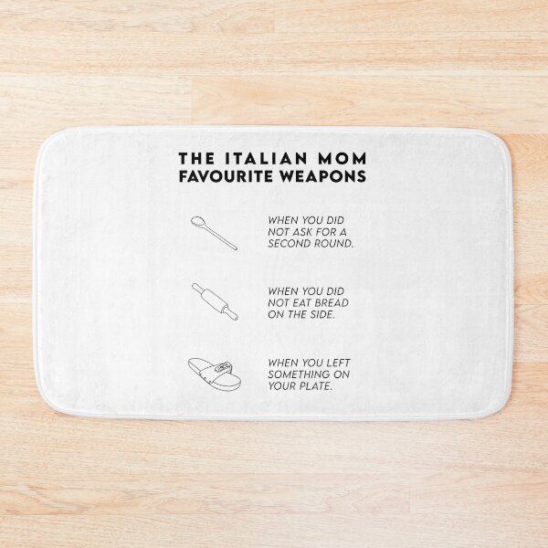 Item preview, The Italian Mom Favourite Weapons designed and sold by emdesign10.