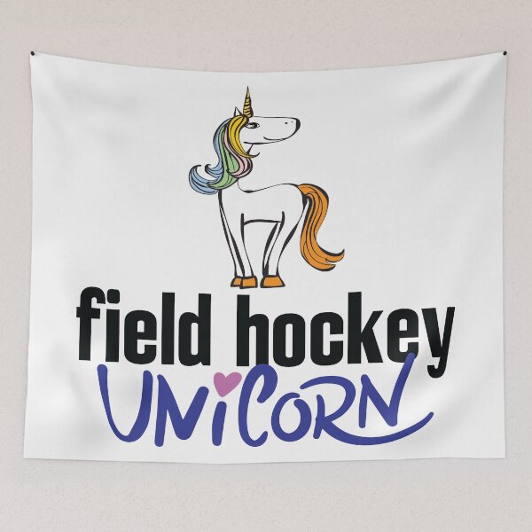 Item preview, Field Hockey Unicorn designed and sold by ProjectX23Red.