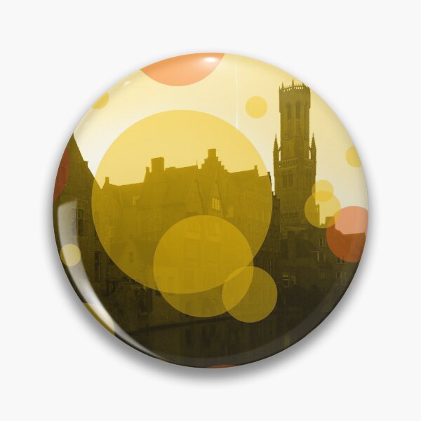 Item preview, Bruges Belgium Canals - Modern Pattern Picture West Flanders designed and sold by emm-j.