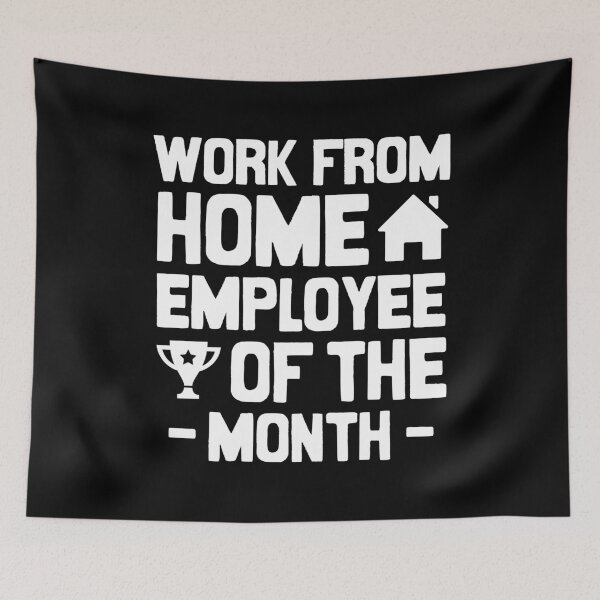 Item preview, Work from home employee of the month designed and sold by Statim.