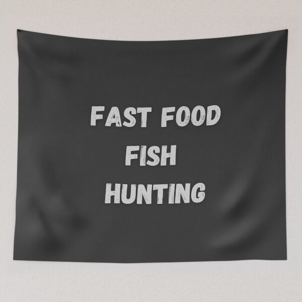 Item preview, fast food fish  hunting designed and sold by ToufikTech.
