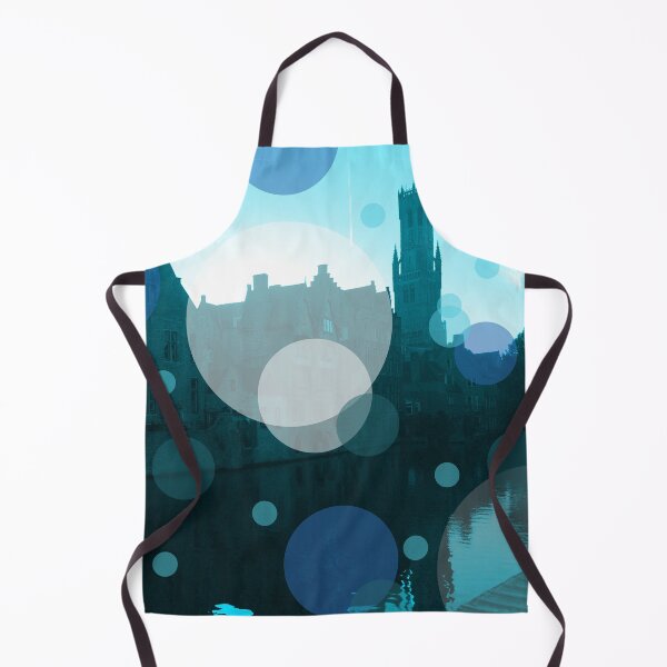Item preview, Bruges Belgium Canals - Modern Pattern Picture West Flanders designed and sold by emm-j.