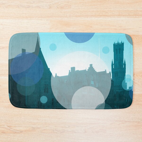 Item preview, Bruges Belgium Canals - Modern Pattern Picture West Flanders designed and sold by emm-j.