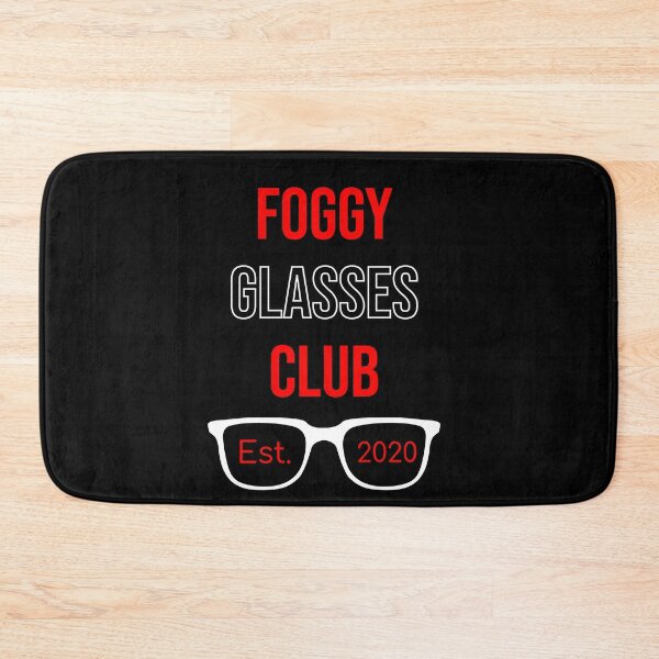Item preview, foggy glasses club est. 2020, funny quote for glasses wearers designed and sold by yusufdehbi.