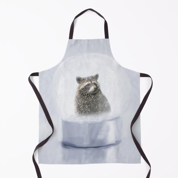 Item preview, Raccoon in a Snow Globe designed and sold by Elisabeth Lucas.