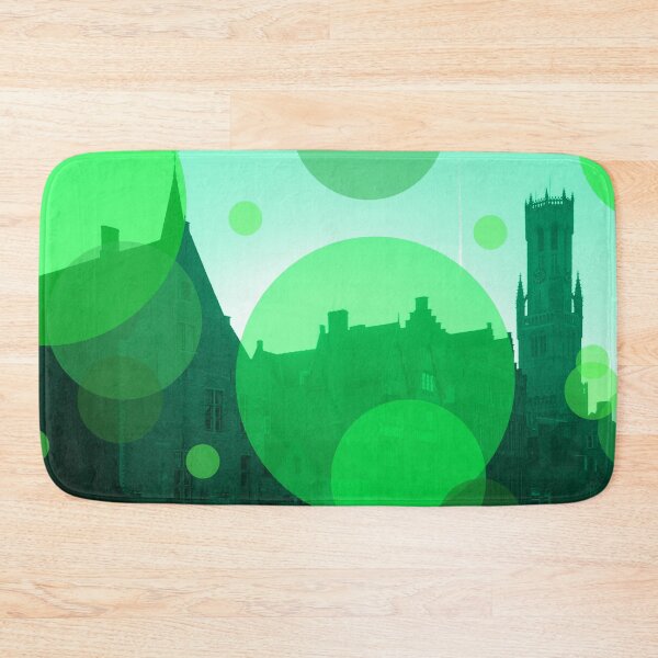 Item preview, Bruges Belgium Canals - Modern Pattern Picture West Flanders designed and sold by emm-j.