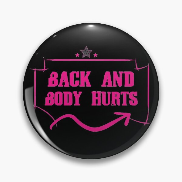 Item preview, back and body hurts designed and sold by MedBoularouah.