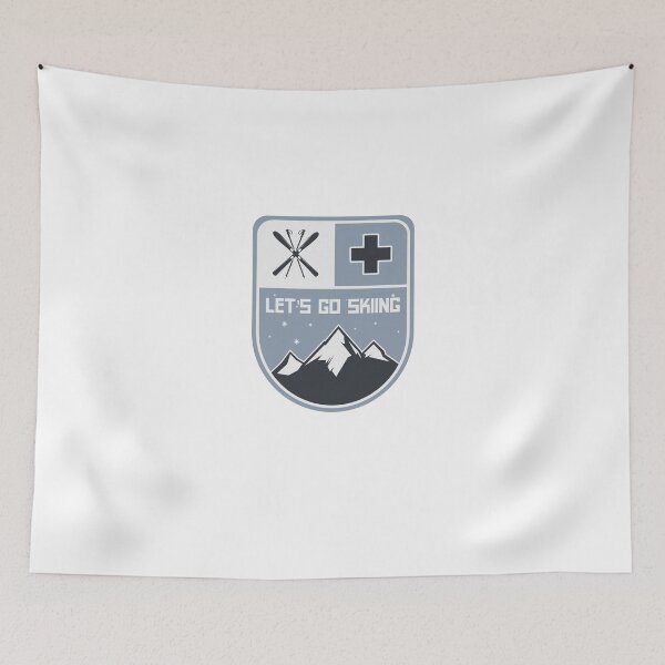 Item preview, Let's go Skiing designed and sold by Lisa Lucero.