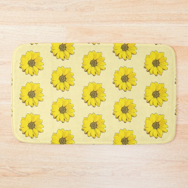 Item preview, Happy Yellow Flower Cartoon in Yellow designed and sold by r383x4.