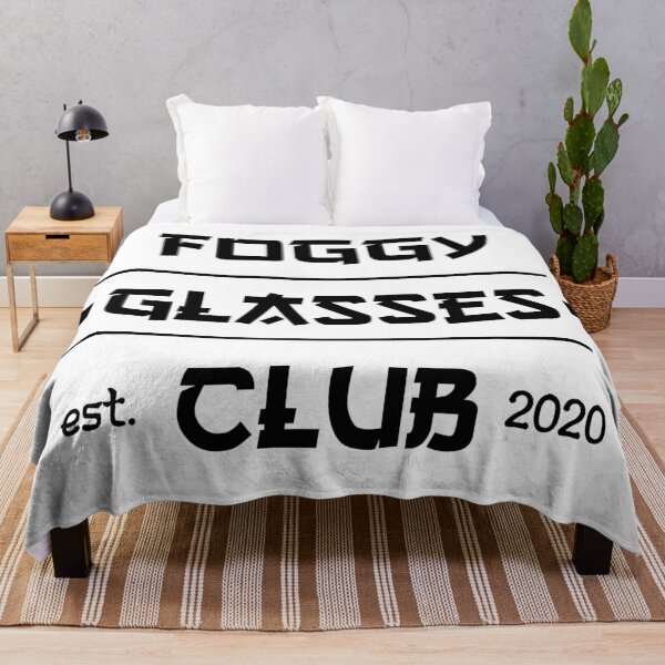 Item preview, Funny Foggy Glasses Club Est. 2020 quote for everybody who hates wearing a mask and getting their glasses foggy designed and sold by yusufdehbi.