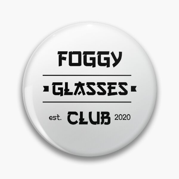 Item preview, Funny Foggy Glasses Club Est. 2020 quote for everybody who hates wearing a mask and getting their glasses foggy designed and sold by yusufdehbi.