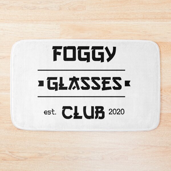Item preview, Funny Foggy Glasses Club Est. 2020 quote for everybody who hates wearing a mask and getting their glasses foggy designed and sold by yusufdehbi.