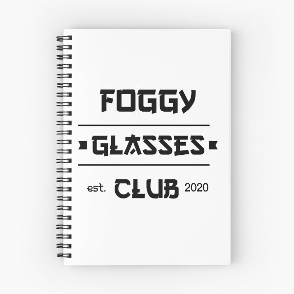 Item preview, Funny Foggy Glasses Club Est. 2020 quote for everybody who hates wearing a mask and getting their glasses foggy designed and sold by yusufdehbi.