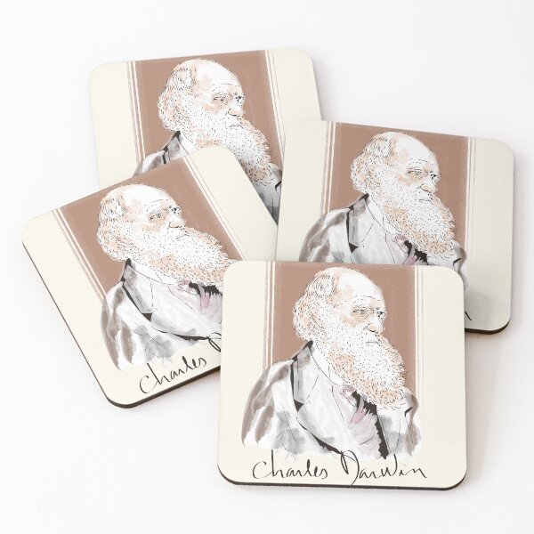 Item preview, Portrait of Charles Darwin designed and sold by Emi Yañez.