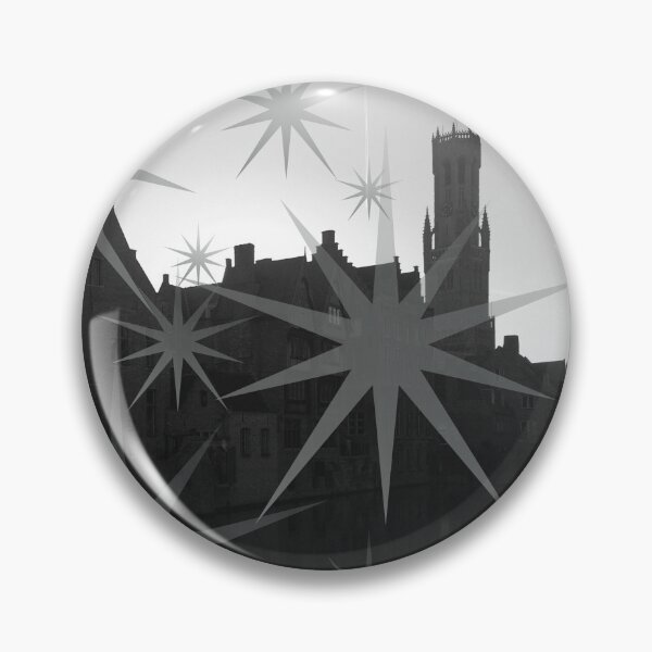 Item preview, Bruges Belgium Canals - Modern Pattern Picture West Flanders designed and sold by emm-j.