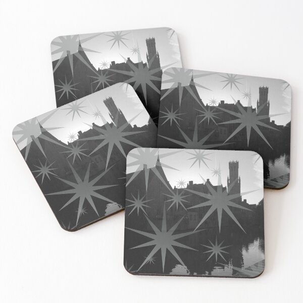Item preview, Bruges Belgium Canals - Modern Pattern Picture West Flanders designed and sold by emm-j.