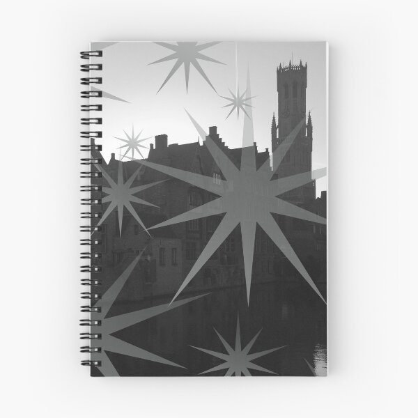 Item preview, Bruges Belgium Canals - Modern Pattern Picture West Flanders designed and sold by emm-j.