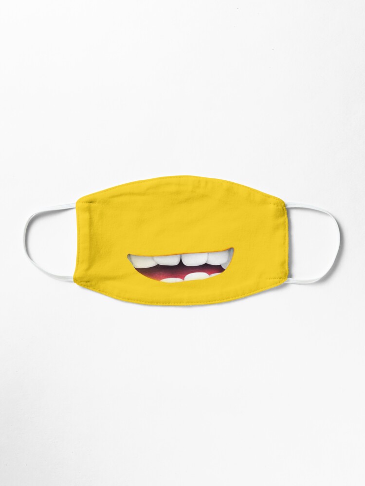 Alternate view of Minions smile Mask