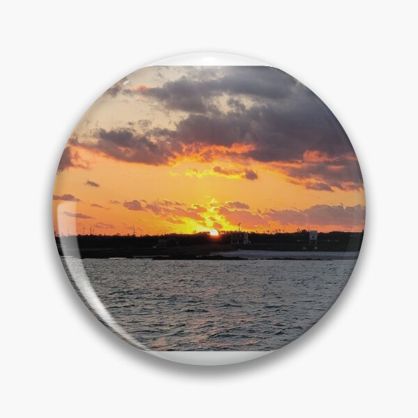 Item preview, Sunrise on the jeju  island sea in Korea designed and sold by human8891.