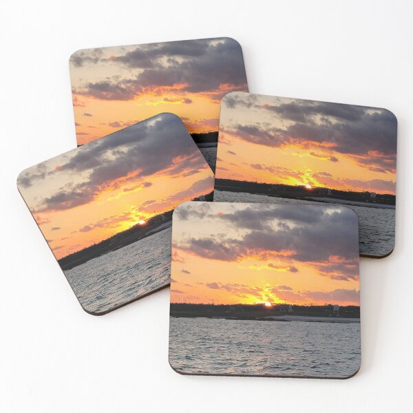 Item preview, Sunrise on the jeju  island sea in Korea designed and sold by human8891.