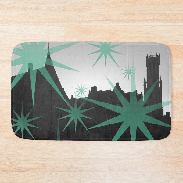 Item preview, Bruges Belgium Canals - Modern Pattern Picture West Flanders designed and sold by emm-j.