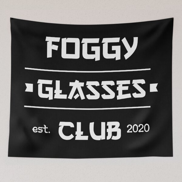 Item preview, foggy glasses club est. 2020 designed and sold by yusufdehbi.
