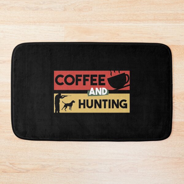 Artikelvorschau, Kaffee und Jagd - Geschenk für Kaffeesüchtigen, Geschenk für Jagdliebhaber entworfen und verkauft von MrElgo.