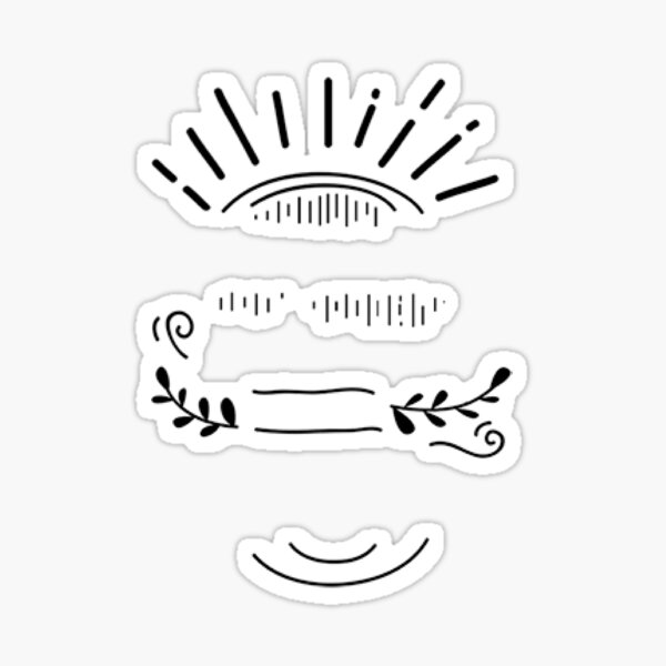 "Head Art" Sticker by RoRiMaa Redbubble