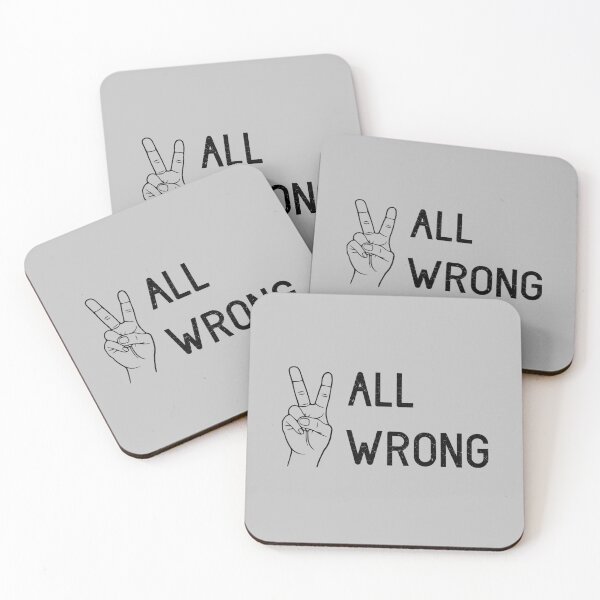 Item preview, All Wrong big, black designed and sold by perezzzoso.